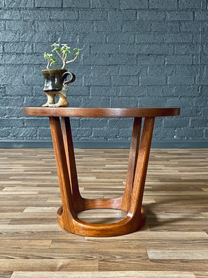 Mid-Century Modern “Rhythm” Round Side Table by Lane, c.1960’s