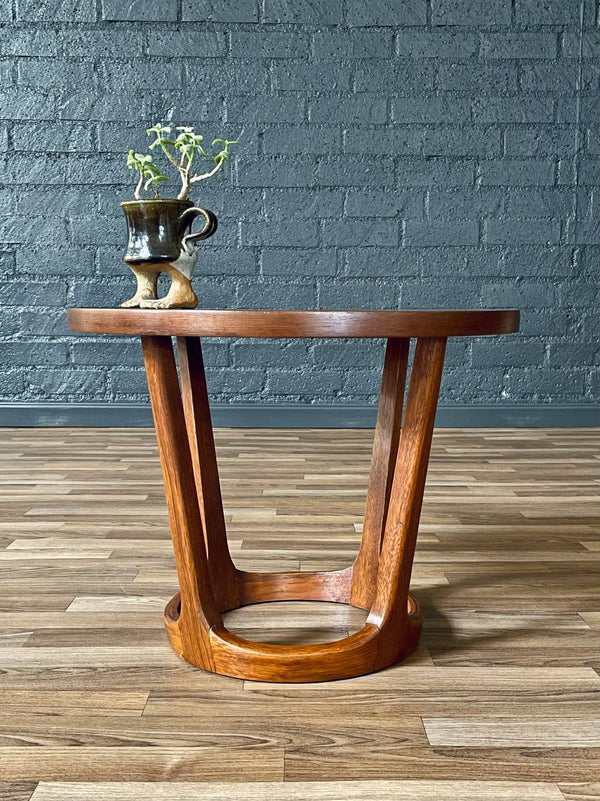 Mid-Century Modern “Rhythm” Round Side Table by Lane, c.1960’s