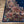 Vintage Persian Kashan Rug – Hand-Knotted Floral Medallion on Deep Indigo Field, c.1940s