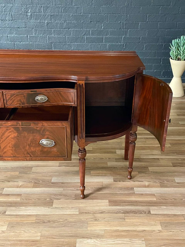 Antique Federal Style Mahogany Sideboard Server, c.1950’s