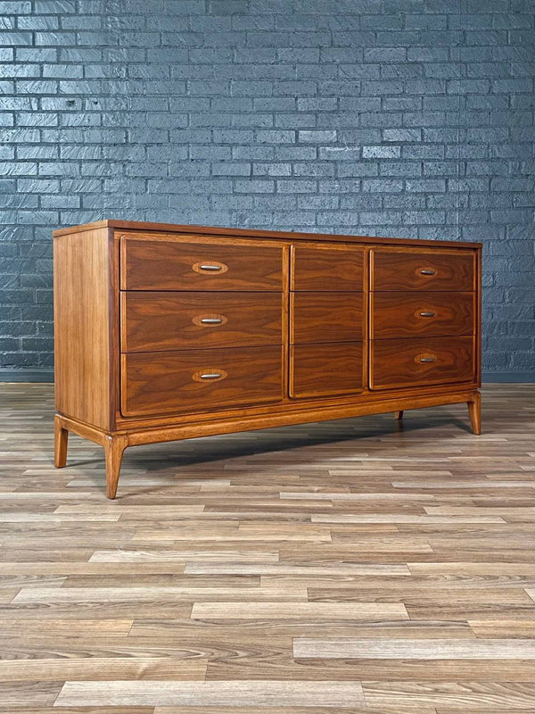 Mid-Century Modern “Simplex II” Walnut Dresser by Kent Coffey, c.1960’s