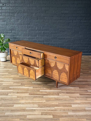 Mid-Century Modern “Brasilia” Style Sculpted Dresser, c.1960’s