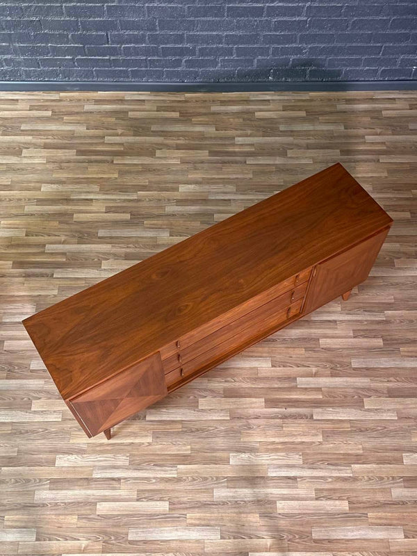 Mid-Century Modern Sculpted Walnut Dresser by American of Martinsville, c.1950’s