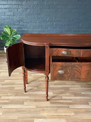 Antique Federal Style Mahogany Sideboard Server, c.1950’s