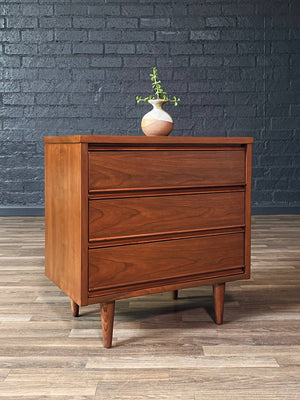 Pair of Mid-Century Modern Walnut Night Stands by Dixie, c.1960’s