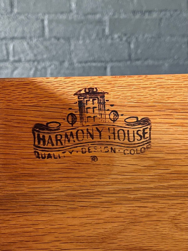 Mid-Century Modern Walnut Highboy Dresser by Harmony House, c.1960’s