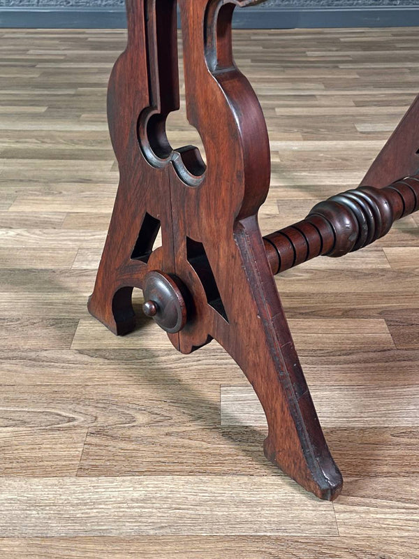 Early American Victorian Style Walnut Sewing / Work Table, c.1880’s
