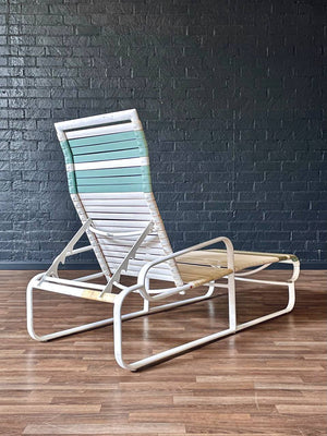 Pair of Vintage “Aviante” Outdoor Patio Chaise Lounges by Jean Ellen, c.1960’s