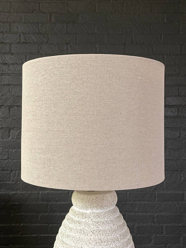 Pair of Mid-Century Modern Gesso & Brass Accent Table Lamps, c.1960’s