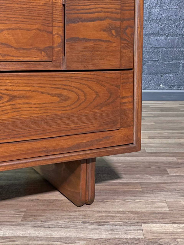 Mid-Century Modern Geometric Highboy Dresser, c.1960’s