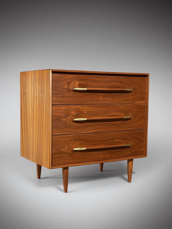 T.H. Robsjohn Gibbings Walnut Dresser for Widdicomb, c.19650’s