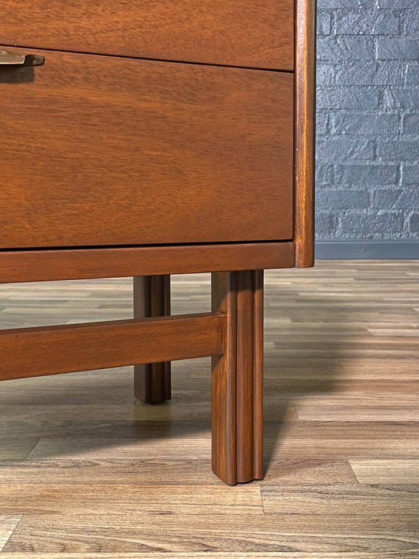 Single Mid-Century Modern Walnut Night Stand by Bassett Furniture, c.1960’s