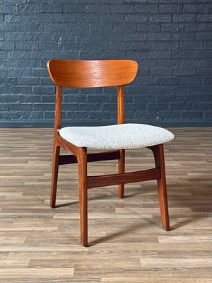 Set of 6 Mid-Century Danish Modern Teak Dining Chairs, c.1960’s