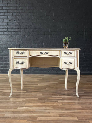 Vintage French Provincial Style Painted Writing Desk, c.1960’s