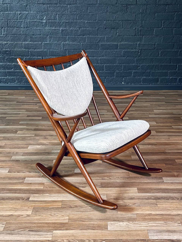 Danish Modern Rocking Chair by Frank Reenskaug, c.1960’s