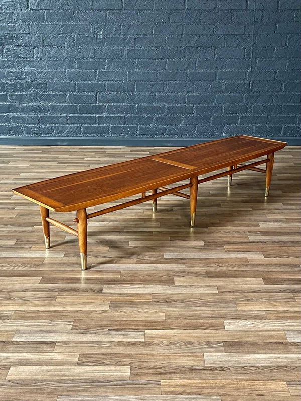 Lane “Copenhagen” Walnut Coffee Table / Bench, c.1950’s