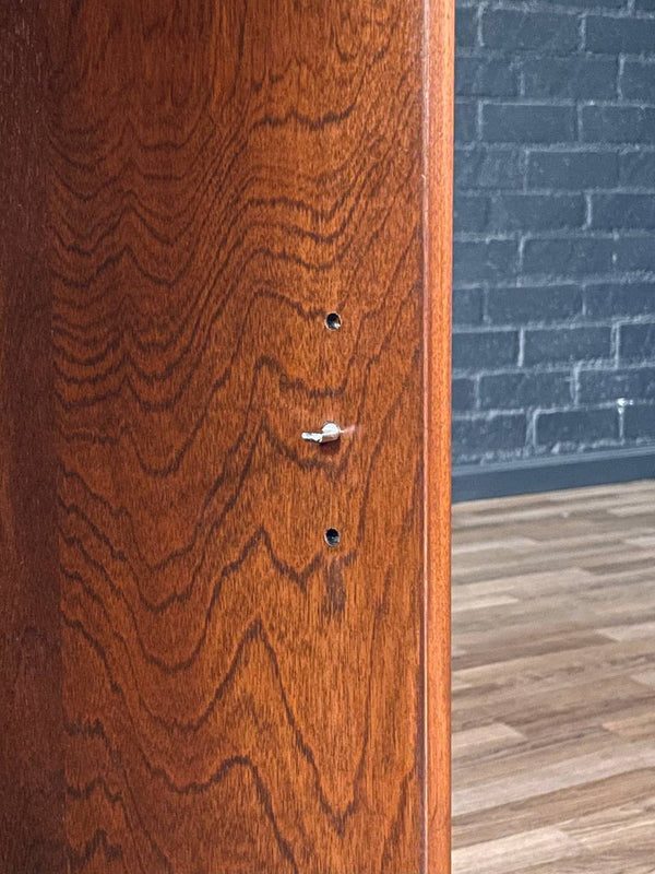 Mid-Century Modern Walnut Bookcase Cabinet, c.1960’s