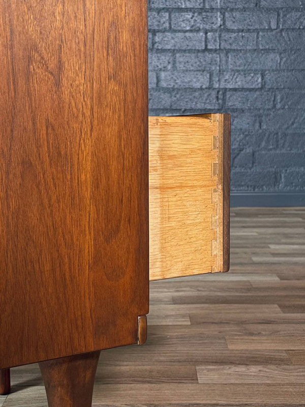 Single Mid-Century Modern Walnut Night Stand by LA Period, c.1960’s