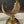Vintage Brass Ram Horn Table Lamp, c.1960’s