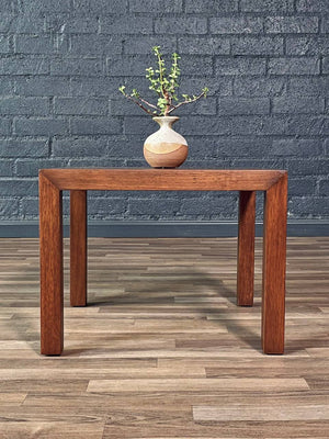 Mid-Century Modern Parsons Style Walnut Side Table by Lane, c.1960’s