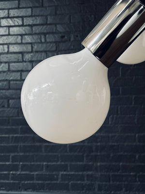 Vintage Space Age Atomic Chrome Sputnik Chandelier, c.1960’s