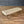 Mid-Century Hollywood Regency Tufted Bench w/ Brass Fluted Legs, c.1960s