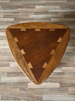 Mid-Century Modern “Acclaim” Triangular Tier Side Table by Lane, c.1960’s