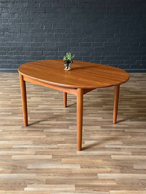 Mid-Century Danish Modern Teak Butterfly-Leaf Dining Table, c.1960’s