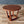 Mid-Century Modern Round Walnut Side Table w/ Sculpted Base, c.1960’s