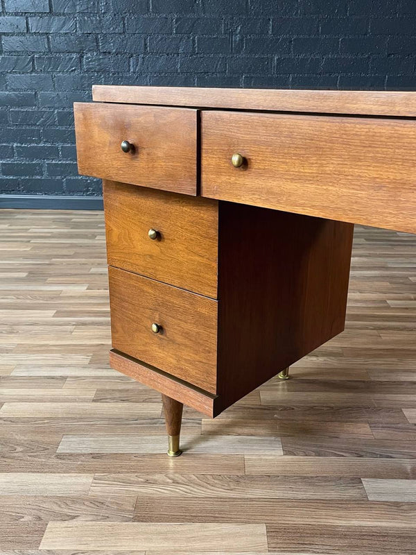 Mid-Century Modern Walnut Writing Desk, c.1960’s