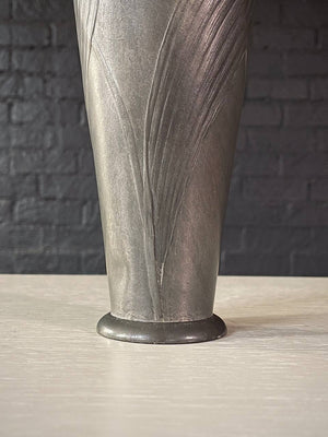 Art Nouveau Pewter Vase by Kayserzinn, c.1900’s
