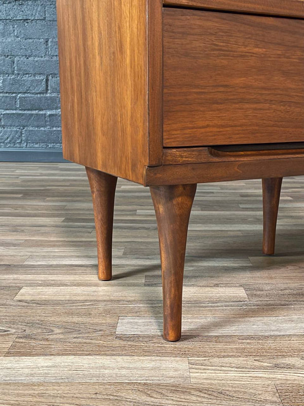 Single Mid-Century Modern Walnut Night Stand by LA Period, c.1960’s