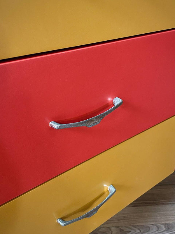 Californian Modern Multi-Color Lacquered Dresser, c.1960’s