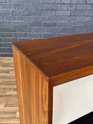 Mid-Century Californian Modern Two-Tone 3- Drawer Dresser by Woodland of CA, c.1960’s