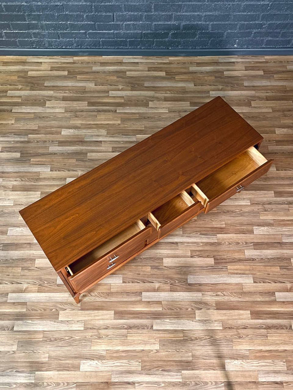 Mid-Century Modern “Simplex II” Walnut Dresser by Kent Coffey, c.1960’s