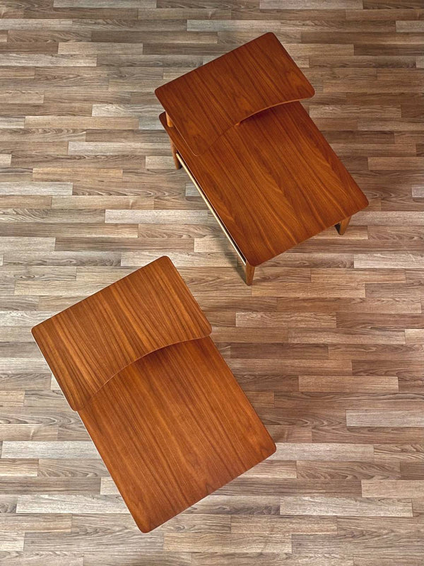Pair of Mid-Century Two-Tier Side Tables by Lane, c.1960’s