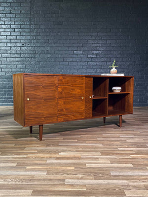 Mid-Century Modern Walnut Credenza, c.1960’s