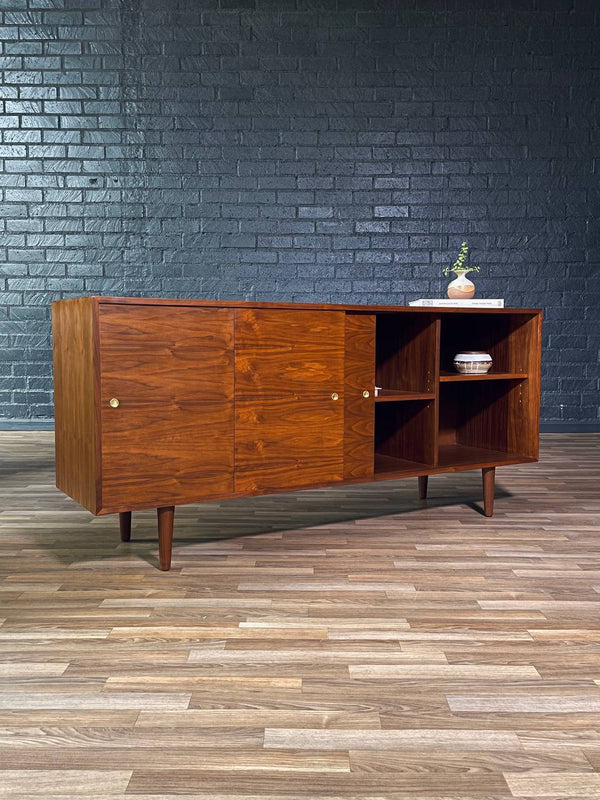 Mid-Century Modern Walnut Credenza, c.1960’s