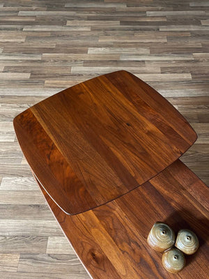 Mid-Century Modern Two-Tier Walnut Side Table by Ace-Hi, c.1960’s