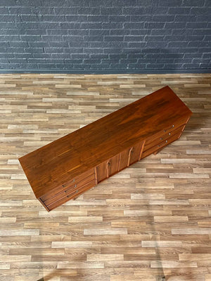 Mid-Century Modern Walnut Dresser w/ Cabinet Door, c.1960’s