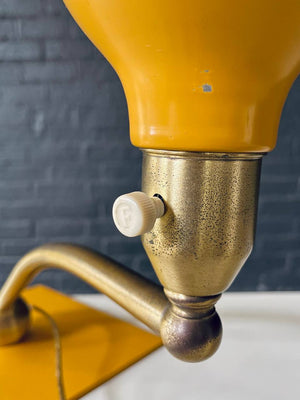 Mid-Century Modern “Sight Light” Saucer Table Lamp by M.G. Wheeler, c.1950’s