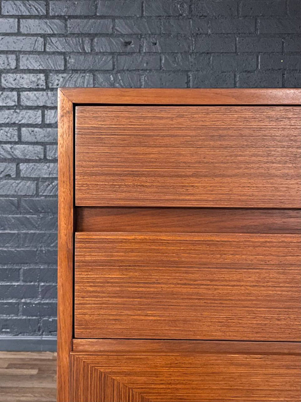 Merton Gershun Walnut Highboy Dresser for American of Martinsville, c.1950’s