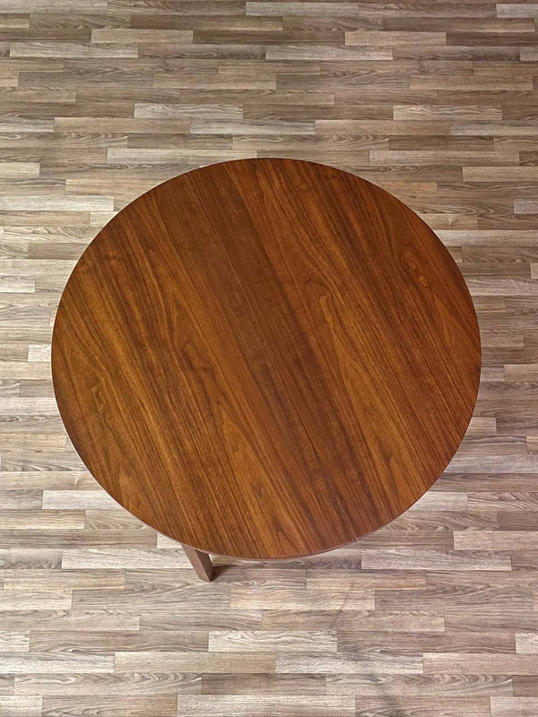 Expanding Merton Gershun “Esprit” Walnut Dining Table for Dillingham, c.1970’s