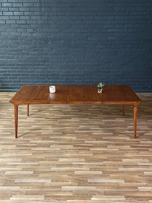 Expanding Mid-Century Modern “Profile” Dining Table by John Van Koert for Drexel, c.1950’s