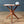 Mid-Century Modern Round Walnut Side Table w/ Sculpted Tripod Base, c.1960’s
