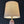 Mid Century Modern Italian Murano Glass Table Lamp with Decoration & Brass Base, c.1970's