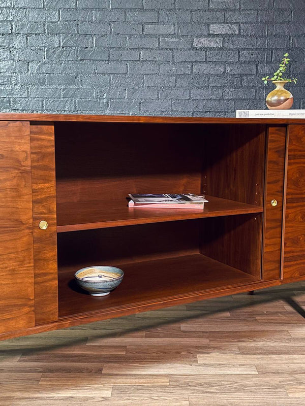Mid-Century Modern Walnut Credenza, c.1960’s