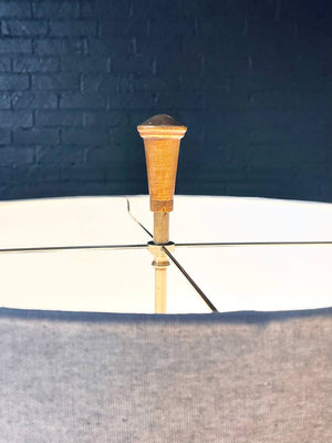 Vintage Mid-Century Obelisk Onyx Floor Lamp by Marbro, c.1960s