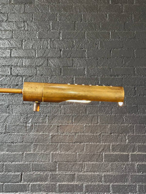 Mid-Century Modern Adjustable Brass Reading Floor Lamp, c.1960’s