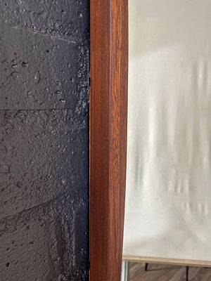 Mid-Century Modern Sculptural Walnut Mirror, c.1960’s